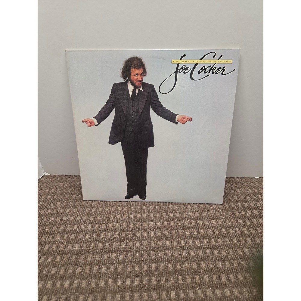 Joe Cocker Luxury You Can Afford Vinyl LP 1978 Asylum Records 6E-145 Rock